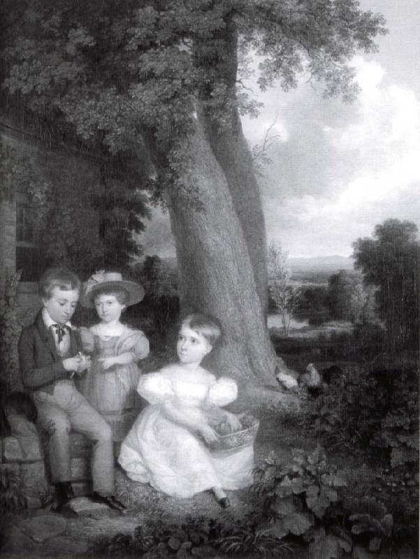 Asher Brown Durand The Durand Children oil painting picture